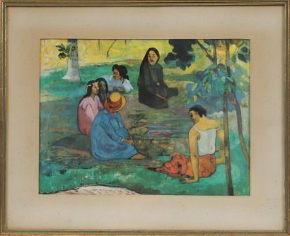 Paul Gauguin (1848-1903) 
Artiste peintre...