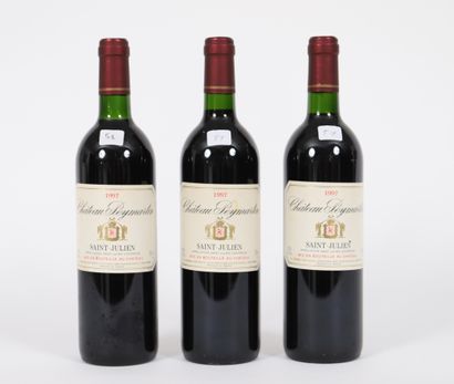 null Château Peymartin (x3)

Saint-Julien 

1997

0,75L