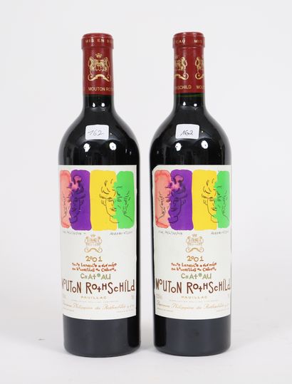 null Château Mouton Rothschild (x2)

Pauillac

2001

Label made by Robert Wilson

0...