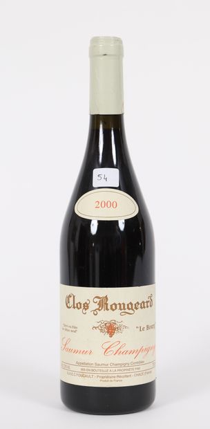 null Clos Rougeard (x1)

"Le Bourg"

Saumur Champigny 

2000

0,75L