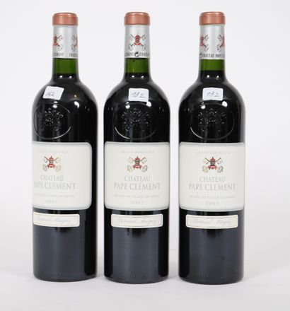 null Château Pape Clément (x3)

Grand Cru Classé

Graves

2005

Bernard Magrez

0...