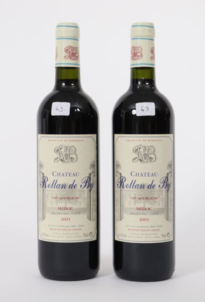 null Castle Rollan de By (x2) 

Cru Bourgeois

Médoc

2003

0,75L