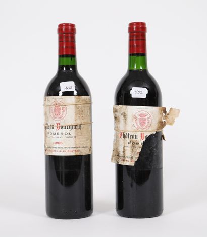 null Château Bourgneuf (x2)

Pomerol

1986

Labels in poor condition

0,75L