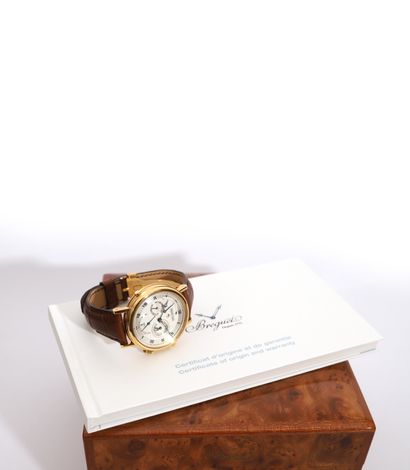 null BREGUET Czar's alarm clock Ref 570ABA/12/9V6

N° 1630

Men's wristwatch in 18k...
