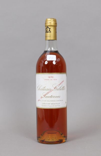 null Château Gilette (x1)

Crème de tête

Sauternes

1970

0,75L