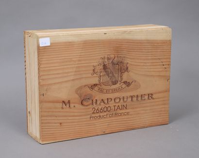 null Hermitage (x3)

« Vin de paille » Chapoutier 

1997

Caisse bois d'orgine, fermée

37...