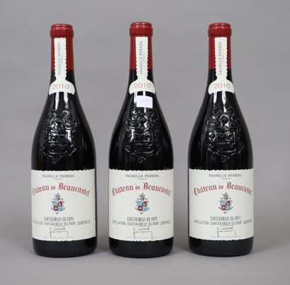 null Beaucastel (x3)

Châteauneuf du pape (rouge)

Famille Perrin

2010

0,75L