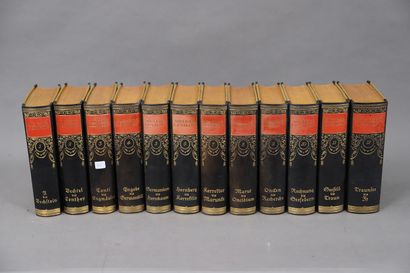 null MEYERS LEXICON. 

Leipzig 1924

12 volumes reliures décoratives.