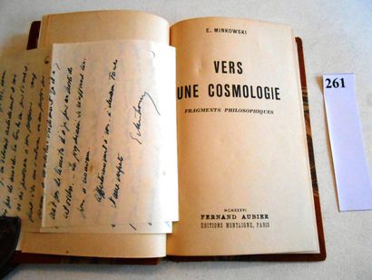 null PSYCHIATRIE - Docteur Eugène MINKOWSKI - 

VERS UNE COSMOLOGIE, fragments philosophiques....
