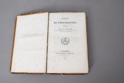 null COURS de PHILOSOPHIE

J.B MAUGRAS

1822