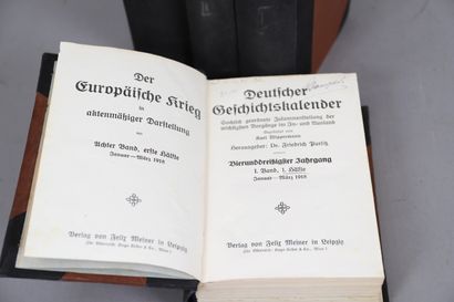 null GUERRE 14/18 

Ouvrage en allemand

4 volumes reliés.