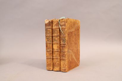 null METAMORPHOSES D’OVIDE. 

Paris 1788, 

3 volumes

Reliures XVIIIème usagées...
