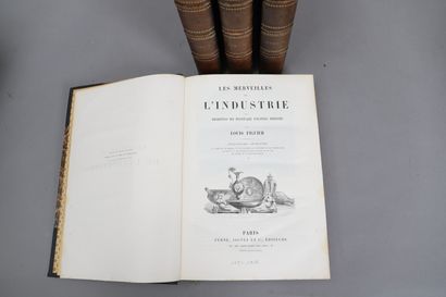 null FIGUIER – LES MERVEILLES de l’INDUSTRIE.

4 volumes reliés. (1873-1876).