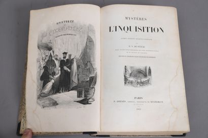 null MYSTERES de l’INQUISITION. 

Paris 1845

Volume relié.