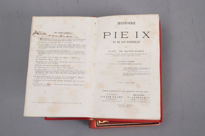 null HISTOIRE de PIE IX

2 volumes reliés.