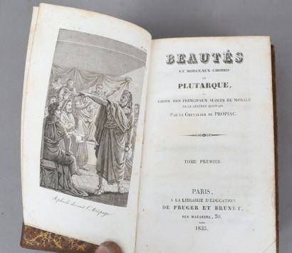 null PLUTARQUE

1835

2 volumes reliés.