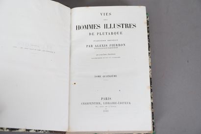 null PLUTARQUE – VIE des HOMMES ILLUSTRES

4 volumes reliés.

1861