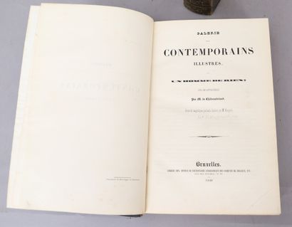 null GALERIE des CONTEMPORAINS illustrés.

Bruxelles 1840, 

2 volumes reliés.