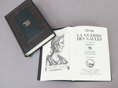 null CESAR – LA GUERRE des GAULES

Editions Jean de Bonnot, 1982

2 volumes reliés....