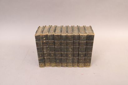 null ŒUVRES d’Alexandre DUVAL. 

Paris 1822, 

9 volumes reliés.