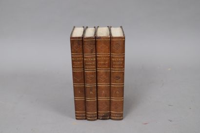 null ŒUVRES de MARMONTEL 

4 volumes reliés. 

XIXème