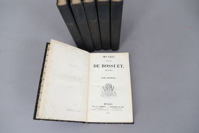 null ŒUVRES de BOSSUET

Bruselles 1818,

6 volumes reliés.