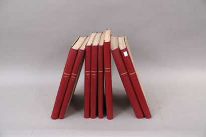 null JOURNAL L’ILLUSTRATION 

Lot de 8 volumes reliés.

1928/1929 1936/1937 etc....