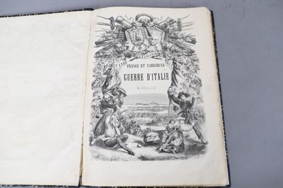 null GUERRE D’ITALIE, FRANCE et SARDAIGNE 

1859

Album in-4 relié.