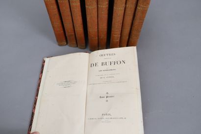 null ŒUVRES de BUFFON

Paris 1835, 

9 volumes reliés.