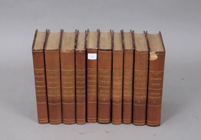 null HISTOIRE de la LITTERATURE FRANCAISE 

Par Frédéric GODEFROY

1881, 

10 volumes...