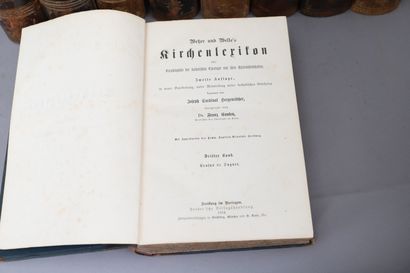 null OUVRAGE RELIGIEUX en Allemand 

1884

13 volumes reliés.