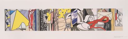 null "Sketch for Greene Street Mural" de Roy Lichtenstein (1923-1997)

Lithographie...