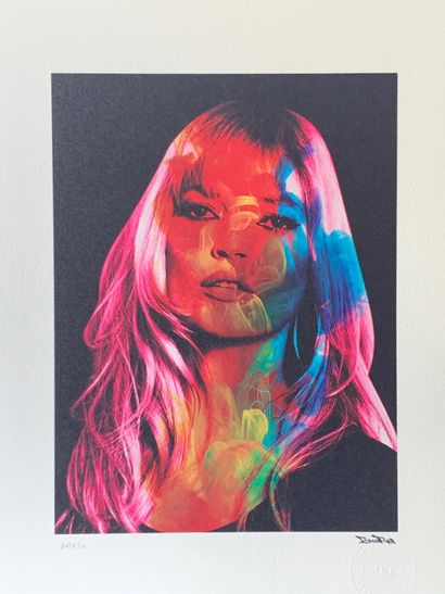 null BrainRoy (born 1980)

"Kate Moss Reflexions" 

Digital polychrome lithograph,...