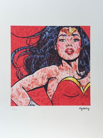 null Heydenboy

"Wonderwoman, Red"

Digital polychrome lithograph, signed work edited...