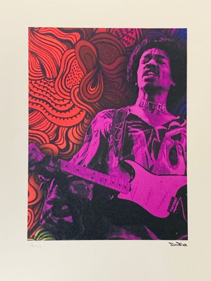 null BrainRoy (born 1980)

"Jimmy Hendrix music in love" 

Digital polychrome lithograph,...