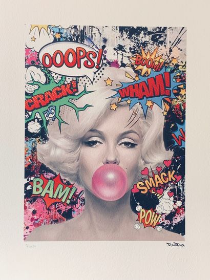 null BrainRoy (born 1980)

"Marilyn Comics" 

Digital polychrome lithograph, signed...