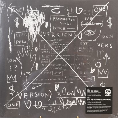 null Jean-Michel Basquiat (after)

"Rammelze and Krob/ Beat Bop

Silkscreen on vinyl...