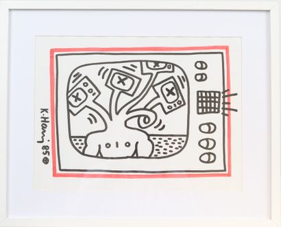 
                         
                              Keith Haring (1958-1990) Adjuged : 42 500.00...
                         
                         