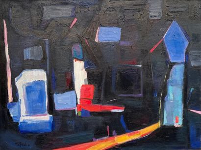 null Nejad Devrim (1923-1995)

Composition, 1961

Oil on canvas, signed and dated...
