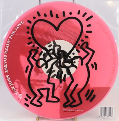 Keith Haring (1958-1990) 
Vinyle et pochette...