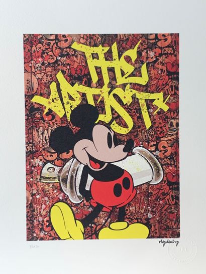 null Heydenboy

"Mickey The Artist" 

Digital polychrome lithograph, signed and edited...