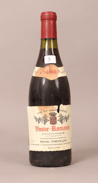 Vosne-Romanée (x1)

Domaine Michel Chevillon

1988

Label...