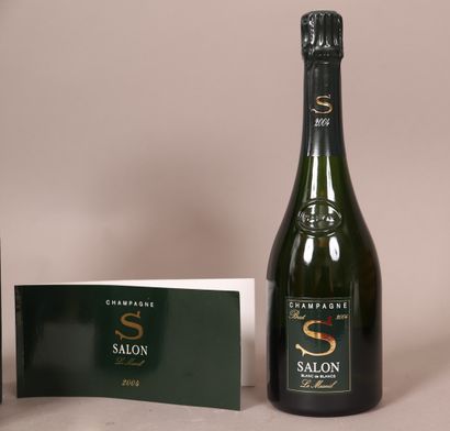 null Champagne Salon "S" (x1)

Le Mesnil 

Blanc de Blanc

2004

Dans son coffret

0...