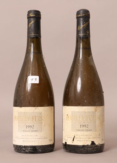 Pouilly-Fuissé (x2) 
Vieilles vignes 
1992...
