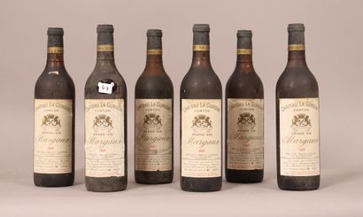 null Château La Gurgue (x6)

Margaux

1969

0,75L