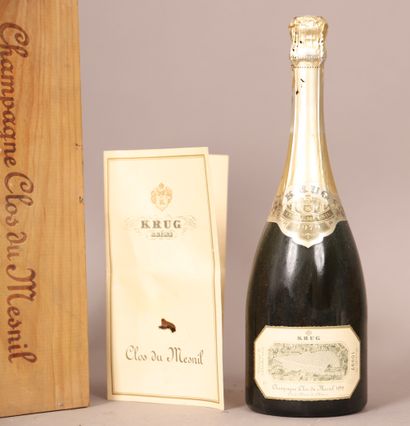  Champagne KRUG (x1) 
Clos du Mesnil 
1979 
This year inaugurates the first bottles...