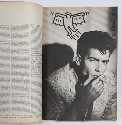 null Magazine Interview, Keith HARING (1958-1990) Attr.

Magazine créé par Andy WARHOL...