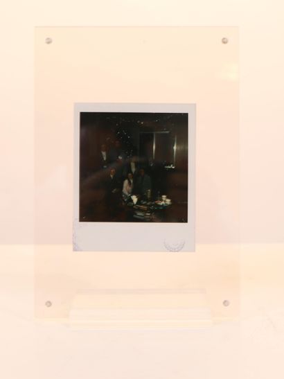 null Andy WARHOL (1928-1987) 

Photographie polaroid originale portant un cachet...