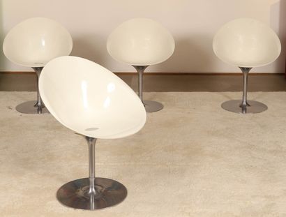 null Fauteuils modèle "Eros" de Philippe Starck, éd. Kartell

Ensemble de 4 fauteuils...