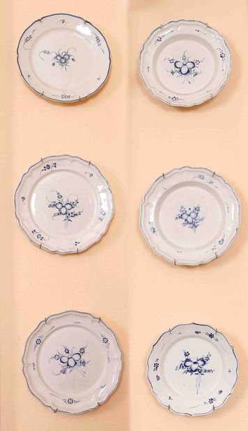 null Set of 6 plates Villeroy and Boch
Soup and dinner plates in fine earthenware...